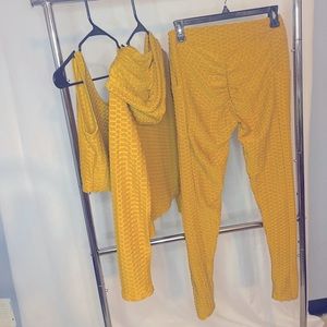 3 Piece Cheeky Legging Set